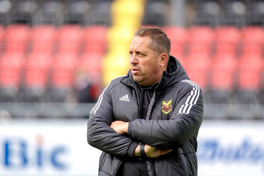 Östersunds tränare Magnus Powell