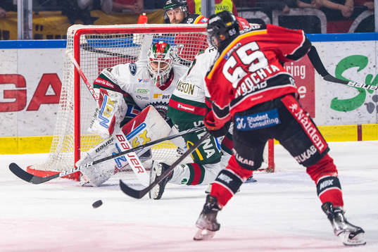 Frölundas målvakt Matthew Tomkins