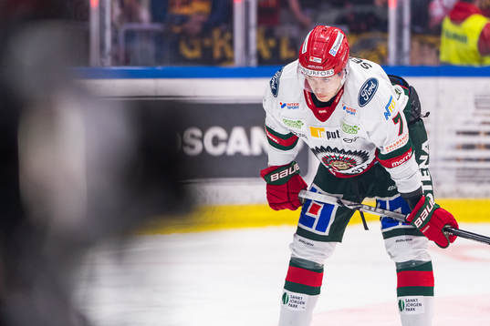 Frölundas Simon Edvinsson deppar