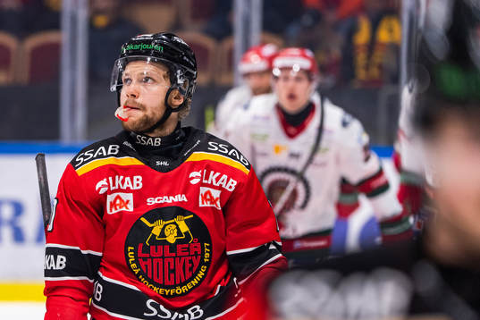 Luleås Einar Emanuelsson deppar