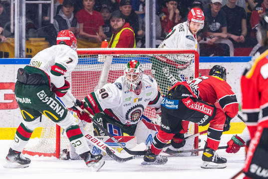 Luleås Pontus Andreasson gör 2-1 bakom Frölundas