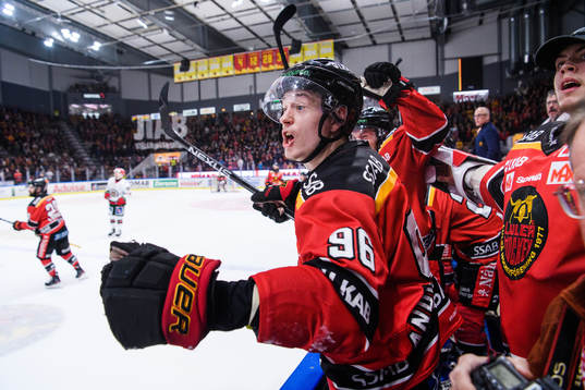Luleås Pontus Andreasson jublar