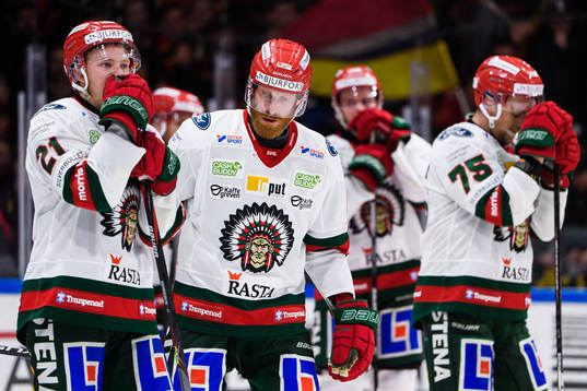Frölundas Karl Henriksson deppar med lagkamrater