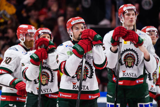 Frölundas Patrik Carlsson deppar med lagkamrater