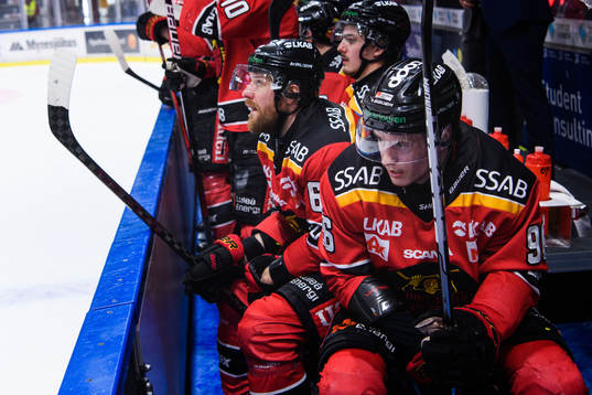 Luleås Linus Omark och Pontus Andreasson
