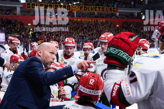 Frölundas assisterande tränare Anders Burström