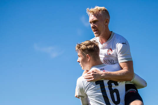 Hittarps Tim Amilon Persson och Robin Wendin Thomasson