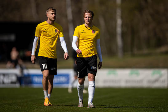 Hittarps Oliver Åkerman och William Fredland