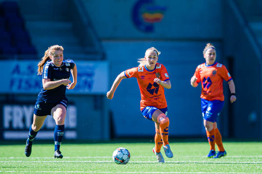 Kristina Borgenhaug Brudvik of Grand Bodø and Natalie