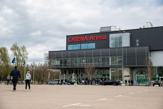 Exteriör av Catena Arena