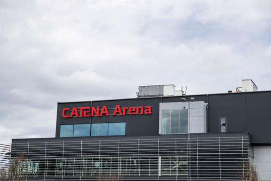 Exteriör av Catena Arena