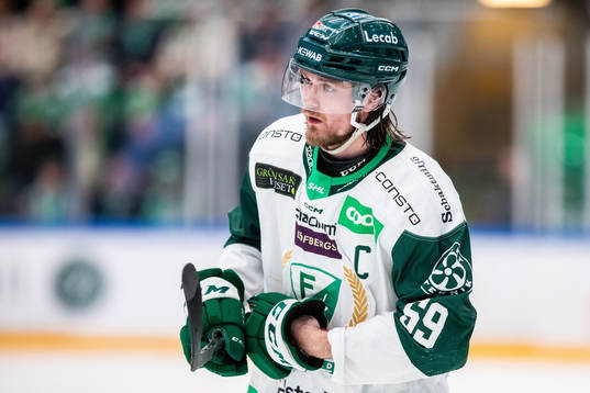 Färjestads Linus Johansson deppar