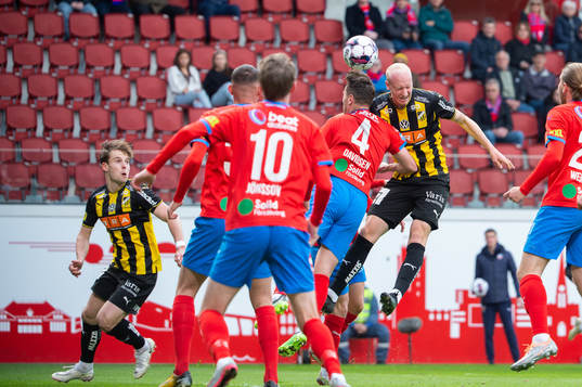 Häckens Valgeir Fridriksson och Helsingborgs Viljormur