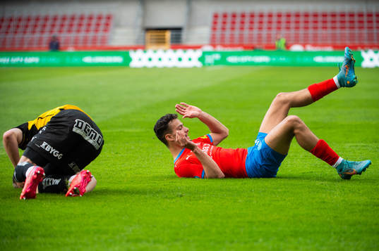 Häckens Kristoffer Lund Hansen och Helsingborgs