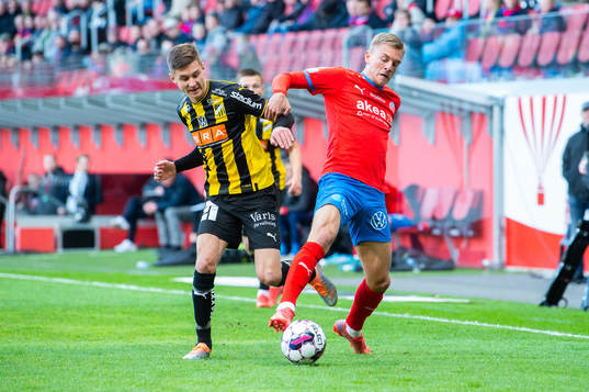 Häckens Leo Bengtsson Helsingborgs Dennis Olsson