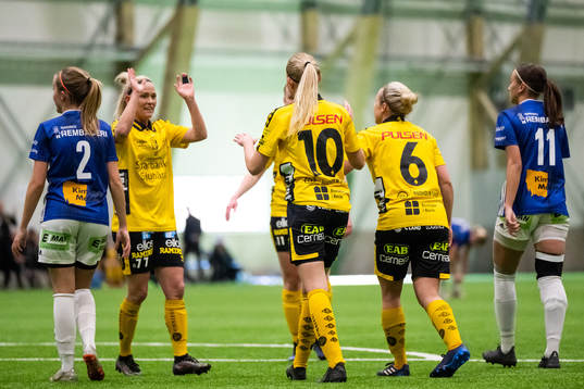 Elfsborgs spelare jublar