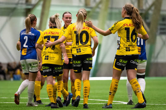 Elfsborgs spelare jublar