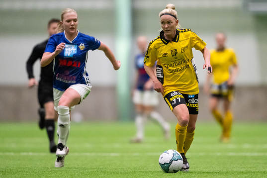 Mariedals Julia Händen och Elfsborgs Sara Jardving