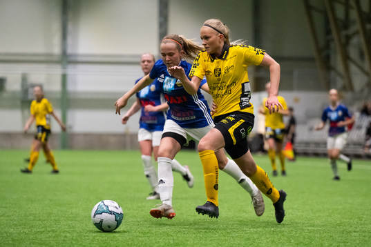 Mariedals Moa Kaspersson och Elfsborgs Matilda Ståhlbom