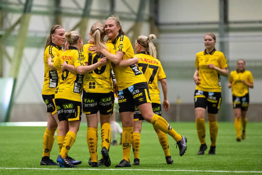 Elfsborgs spelare jublar
