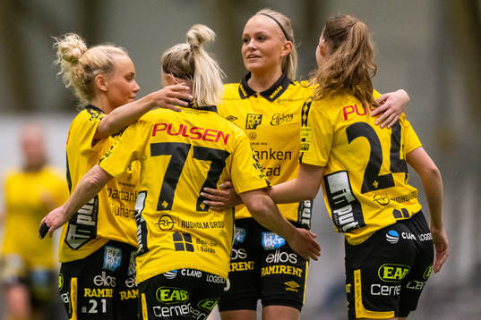 Elfsborgs spelare jublar