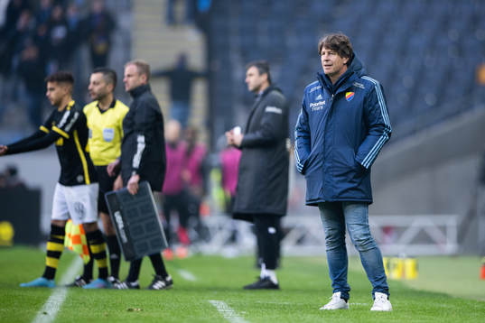 Djurgårdens tränare Thomas Lagerlöf