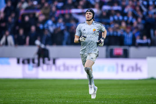Djurgårdens målvakt Jacob Widell Zetterström