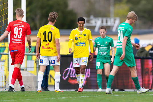 Falkenbergs Oliver Hintsa deppar