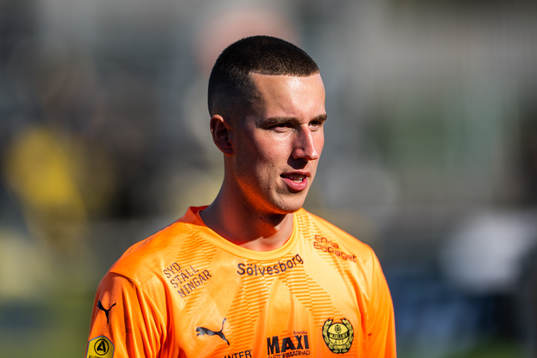 Mjällbys målvakt Samuel Brolin