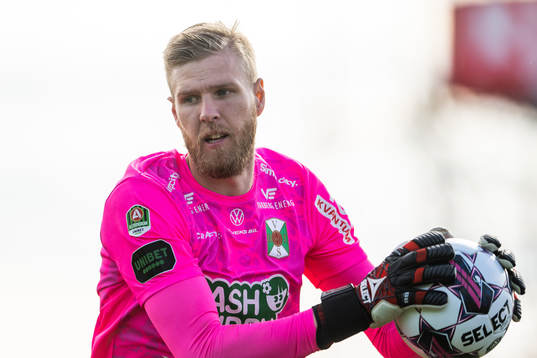 Varbergs målvakt Fredrik Andersson