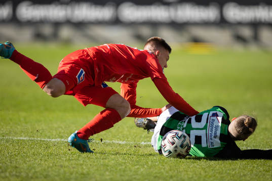 Åtvidabergs Albin Bergström och GAIS Jonas Lindberg