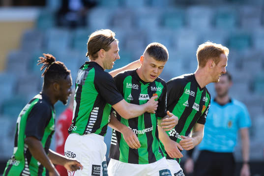 GAIS Axel Henriksson jublar
