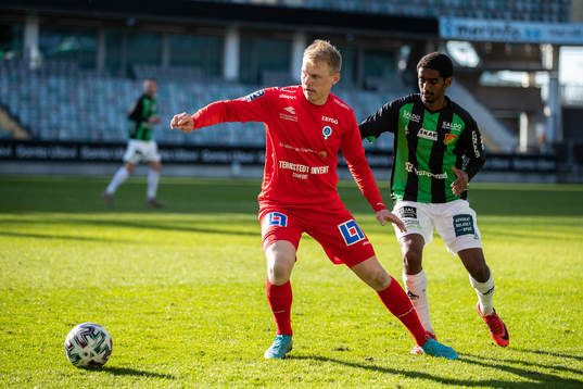 Åtvidabergs Edvin Crona och GAIS Harun Ibrahim