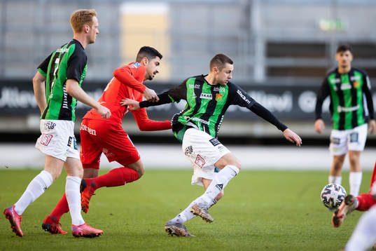 GAIS Axel Norén och Åtvidabergs Mohammad Ahmadi