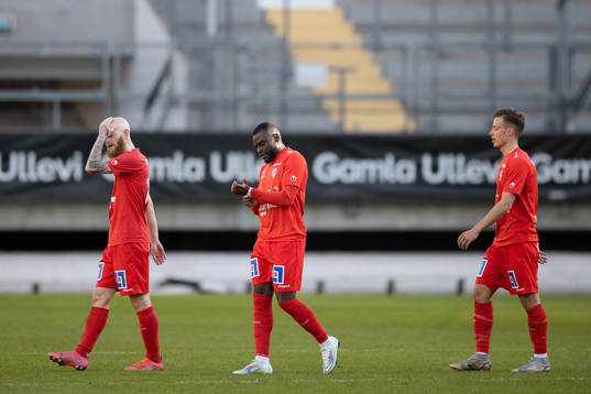 Åtvidabergs spelare deppar