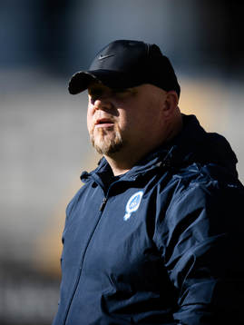 Åtvidabergs tränare Rickard Larsén