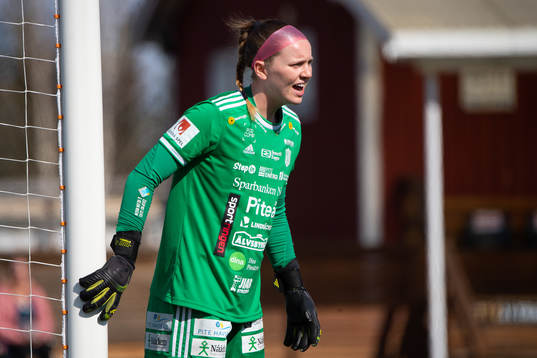 Piteås målvakt Amanda McGlynn