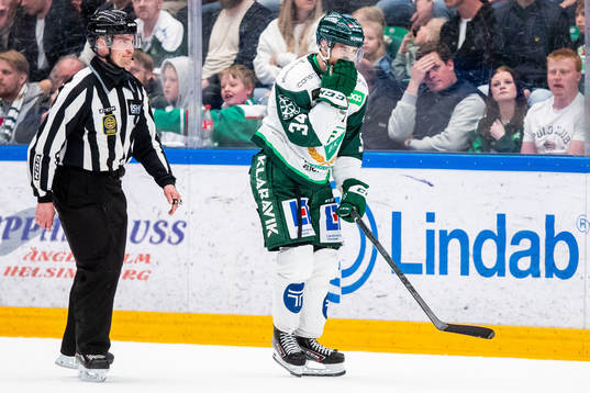 Färjestads Michael Lindqvist deppar