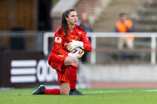 Djurgårdens målvakt Kelsey Daugherty