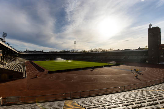Vy över Stockholms Stadion