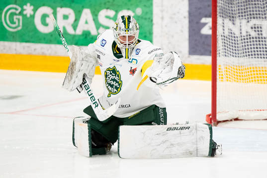 Björklövens målvakt Joona Voutilainen