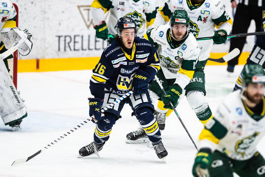 s Tyler Kelleher och Björklövens Fredric Andersson