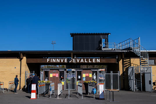 Exteriör av Finnvedsvallen