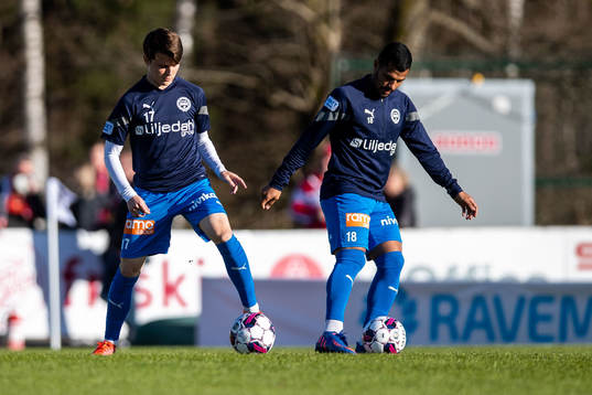 Värnamos Jesper Dickman och Wenderson Oliveira do