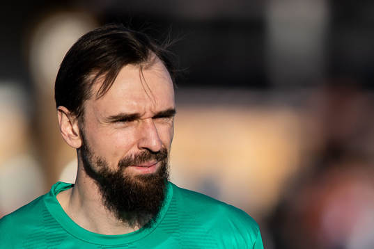 Värnamos målvakt Pilip Vaitsiakhovich