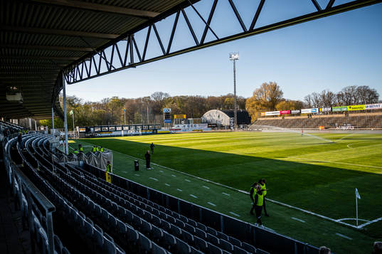 Interiör vy över Landskrona IP