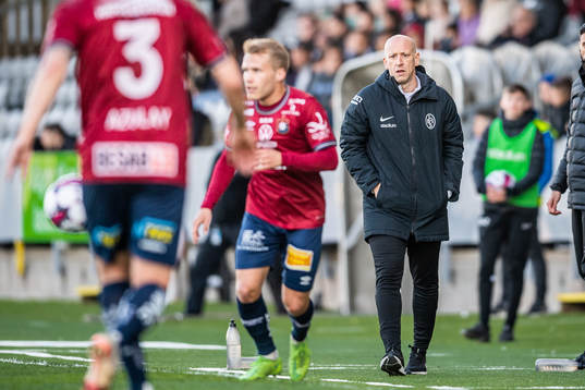 Landskronas tränare Billy Magnusson