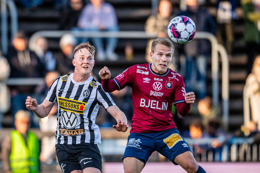 Landskronas Jesper Strid och Örgrytes Hampus Dahlqvist