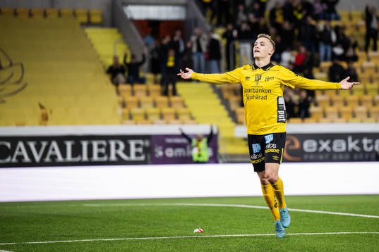 Elfsborgs Jacob Ondrejka jublar