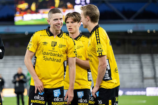 Elfsborgs André Ibsen Rømer och Jeppe Møldrup Okkels